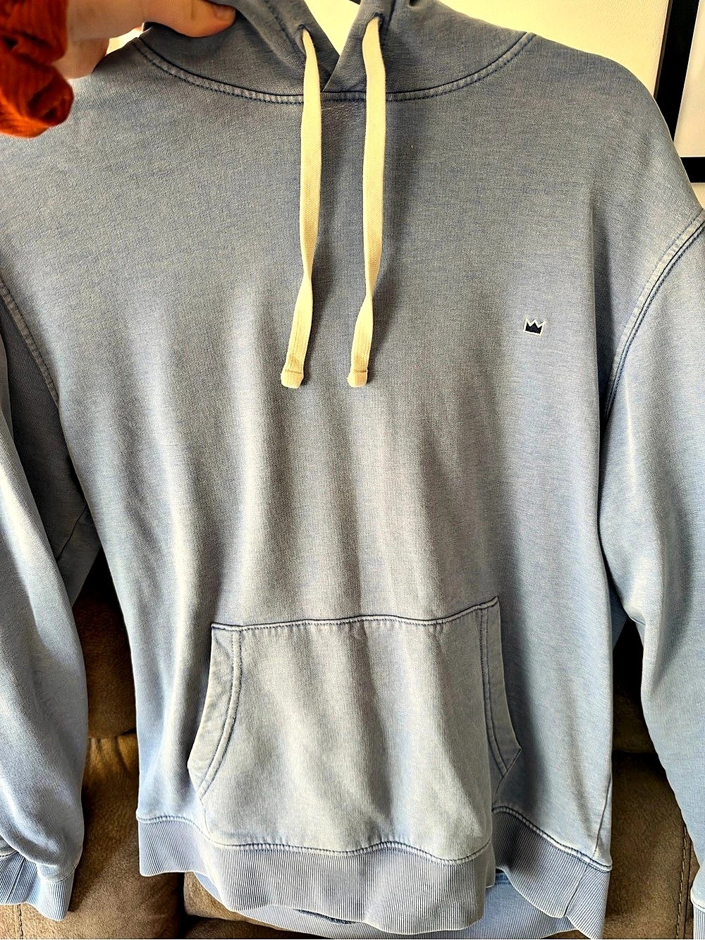 crown & ivy Blue Pullover Hoodie
